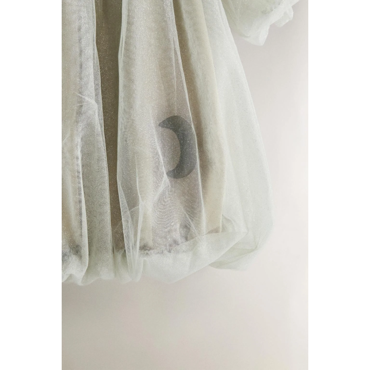 Детское платье-костюм из тюля на рождество