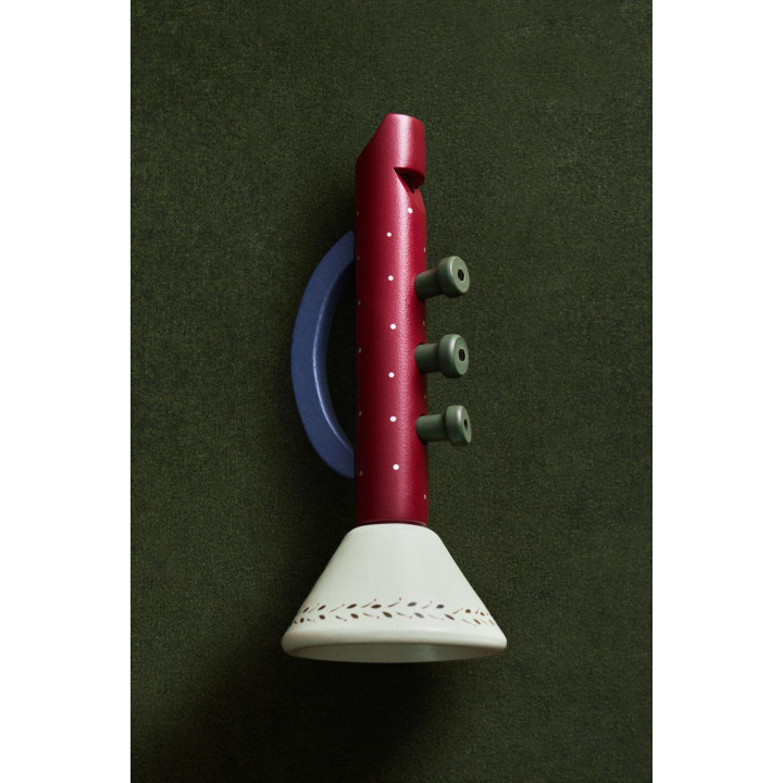 Детская рождественская игрушечная труба