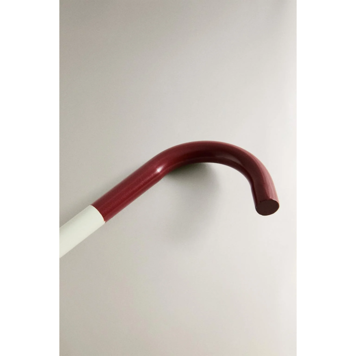 Детская новогодняя подвижная погремушка на колёсиках