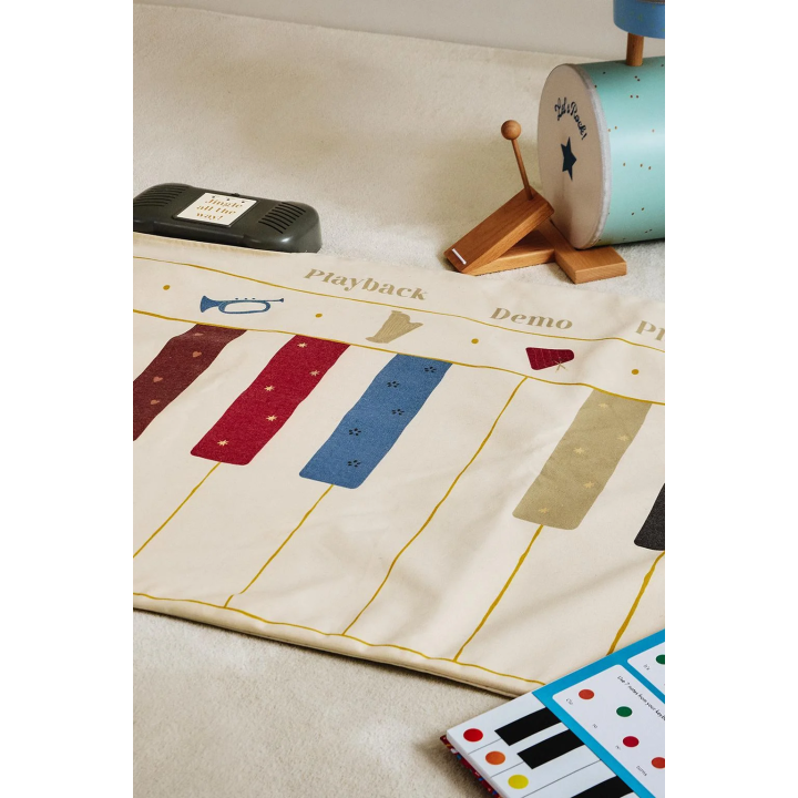 Детский музыкальный коврик-пианино игрушка