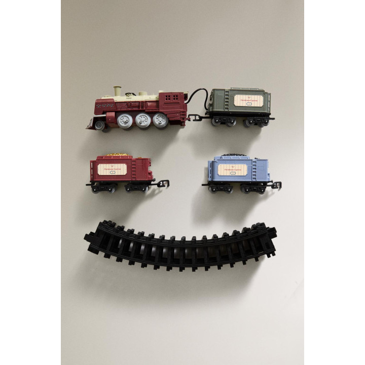 Детский набор игрушечного паровоза на рождество