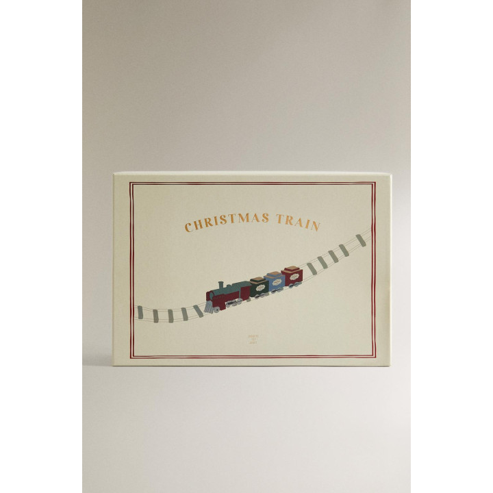 Детский набор игрушечного паровоза на рождество