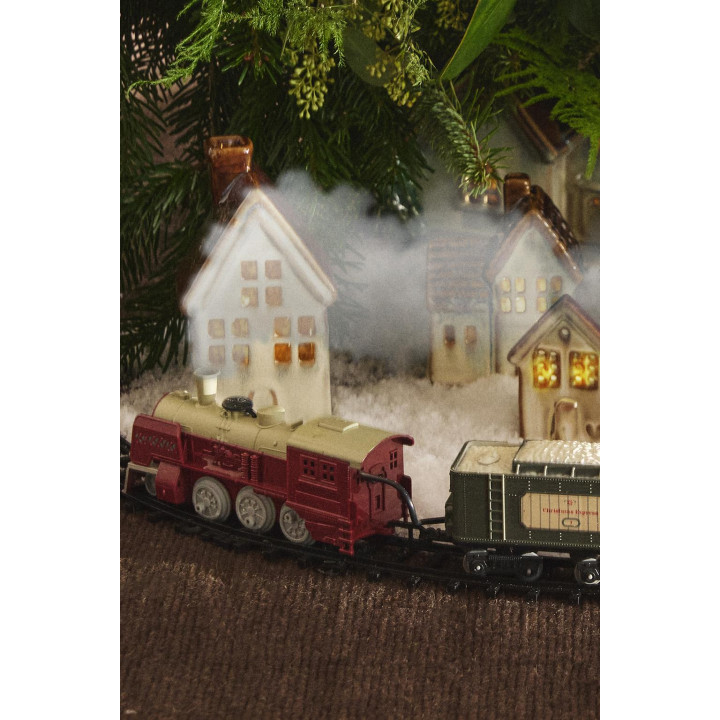 Детский набор игрушечного паровоза на рождество