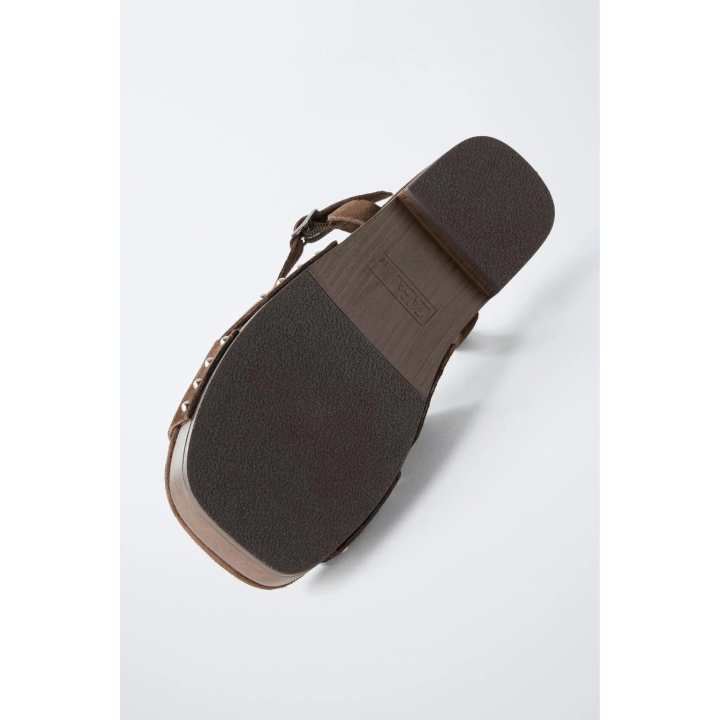 КОЖАНЫЕ САБО НА ТОНКОЙ ПОДОШВЕ