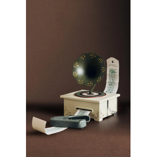 Детская рождественская игрушка-граммофон