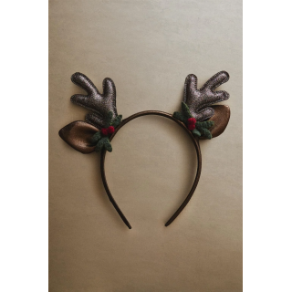 Детская рождественская ободок с оленем