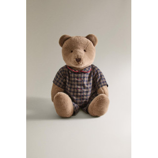 Детский мягкий медвежонок на рождество (60 см)