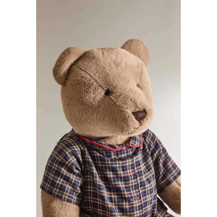 Детский мягкий медвежонок на рождество (60 см)