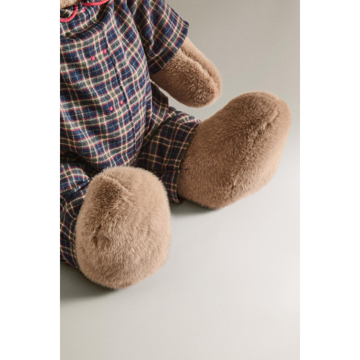 Детский мягкий медвежонок на рождество (60 см)