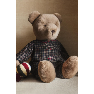 Мягкая игрушка медведь на рождество для детей (80 см)