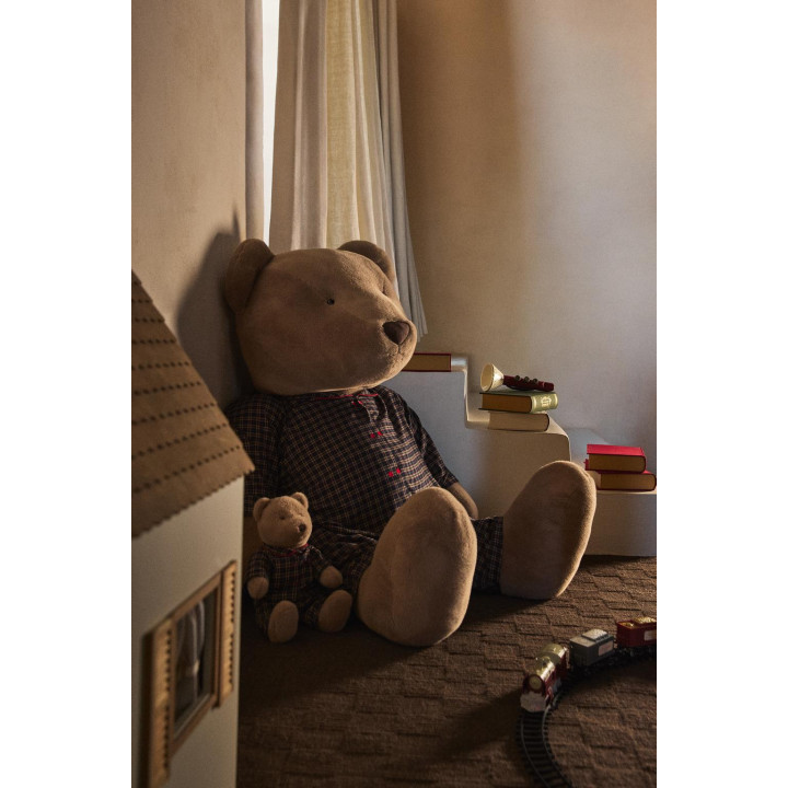 Детская мягкая игрушка xxl рождественского медведя