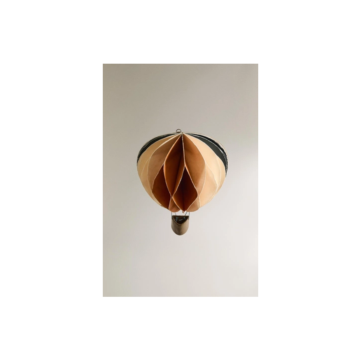 COLOURED PAPER WALL BALLOON (12 CM)