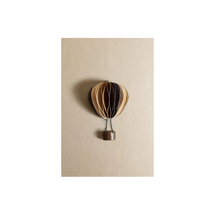 COLOURED PAPER WALL BALLOON (12 CM)