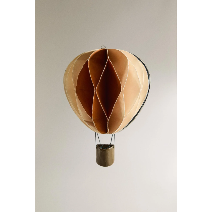 COLOURED PAPER WALL BALLOON (12 CM)