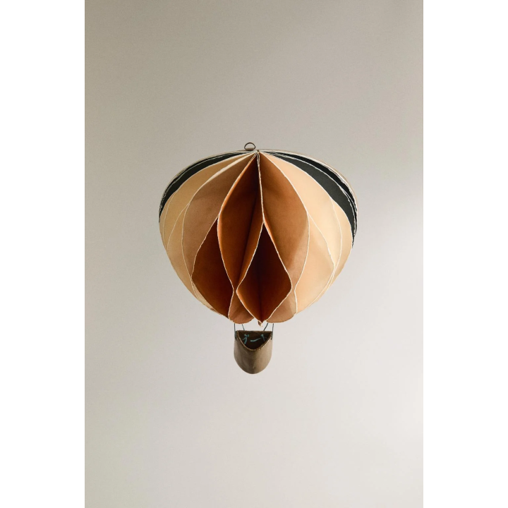 COLOURED PAPER WALL BALLOON (12 CM)