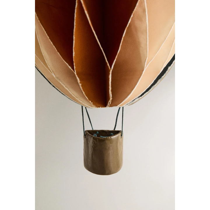 COLOURED PAPER WALL BALLOON (12 CM)