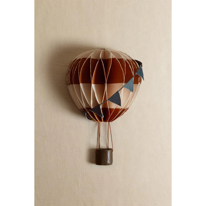 COLOURED PAPER WALL BALLOON (16 CM)