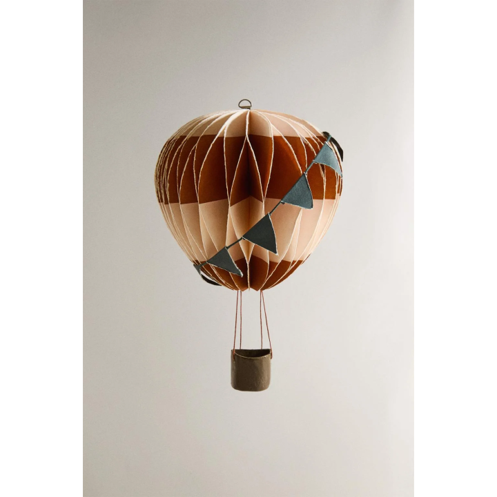 COLOURED PAPER WALL BALLOON (16 CM)