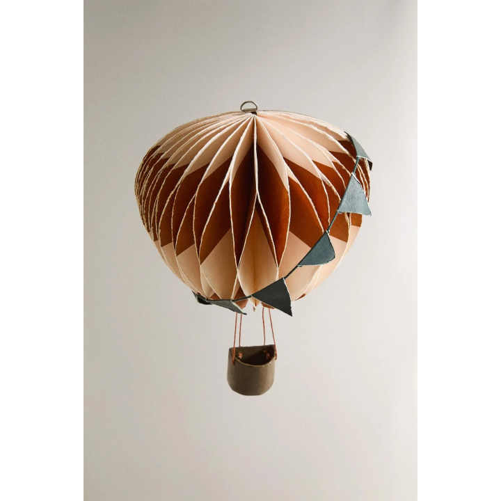 COLOURED PAPER WALL BALLOON (16 CM)