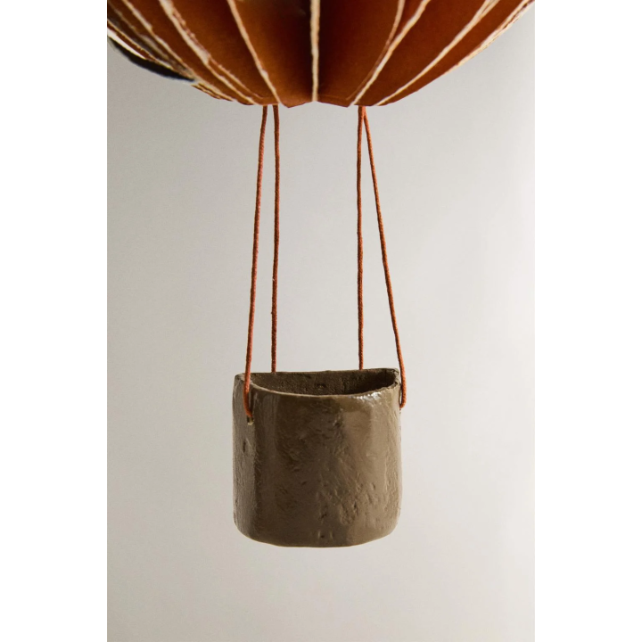 COLOURED PAPER WALL BALLOON (16 CM)