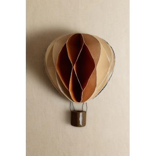 COLOURED PAPER WALL BALLOON (21 CM)