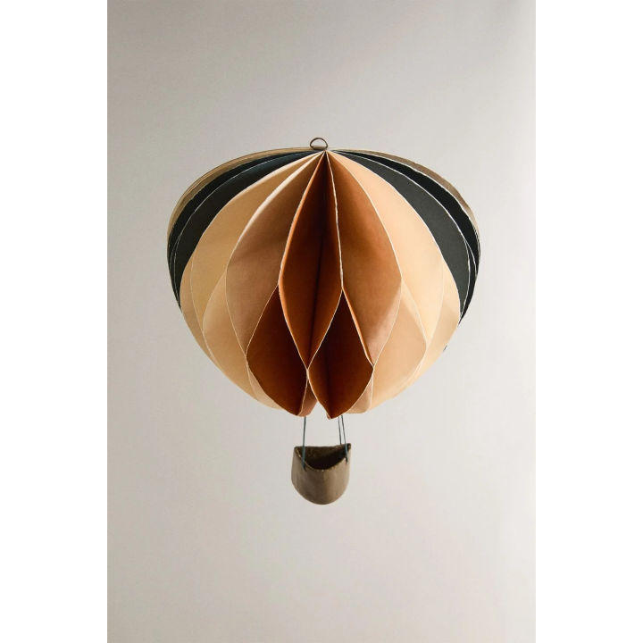 COLOURED PAPER WALL BALLOON (21 CM)