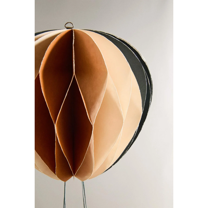 COLOURED PAPER WALL BALLOON (21 CM)