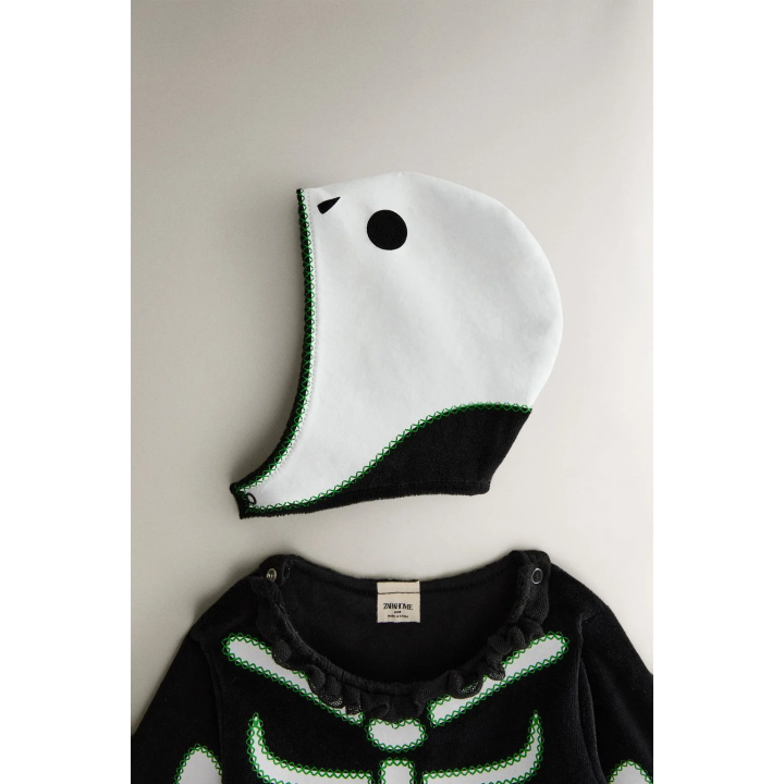 Детский костюм для хэллоуина скелет