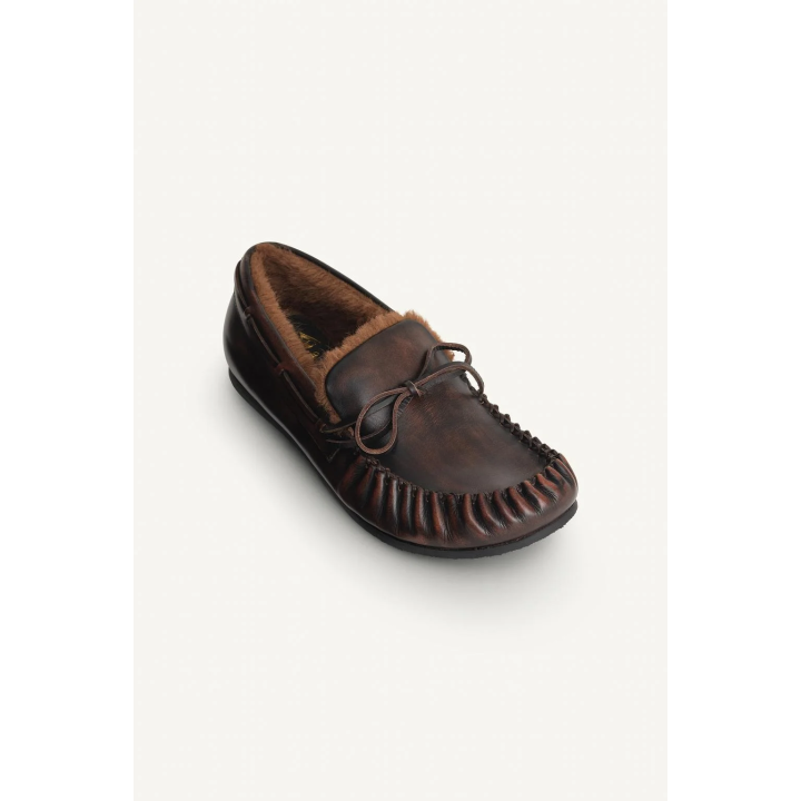 Лоферы из кожи с бантом limited edition