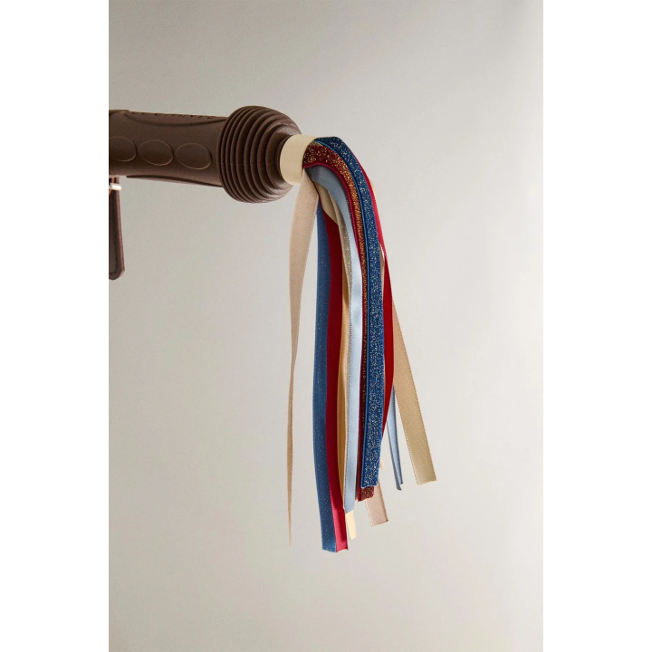 Детский велосипедный аксессуар с блестящими бахромой