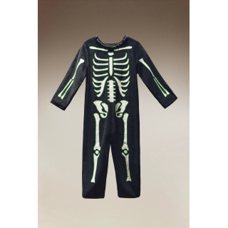 Детский костюм на хэллоуин скелет