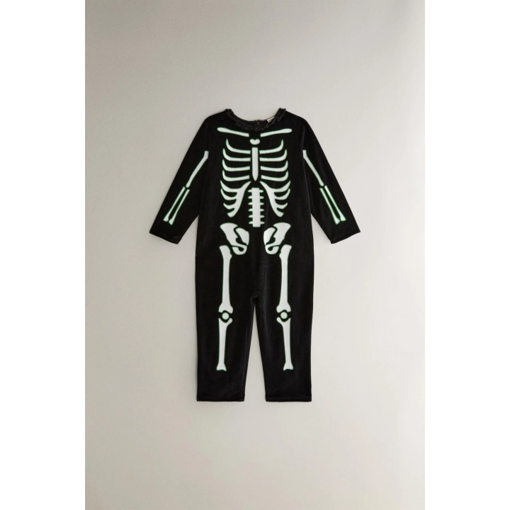 Детский костюм на хэллоуин скелет