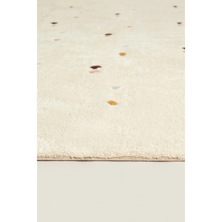 CHILDREN’S MULTICOLOURED EMBROIDERED DIAMOND RUG