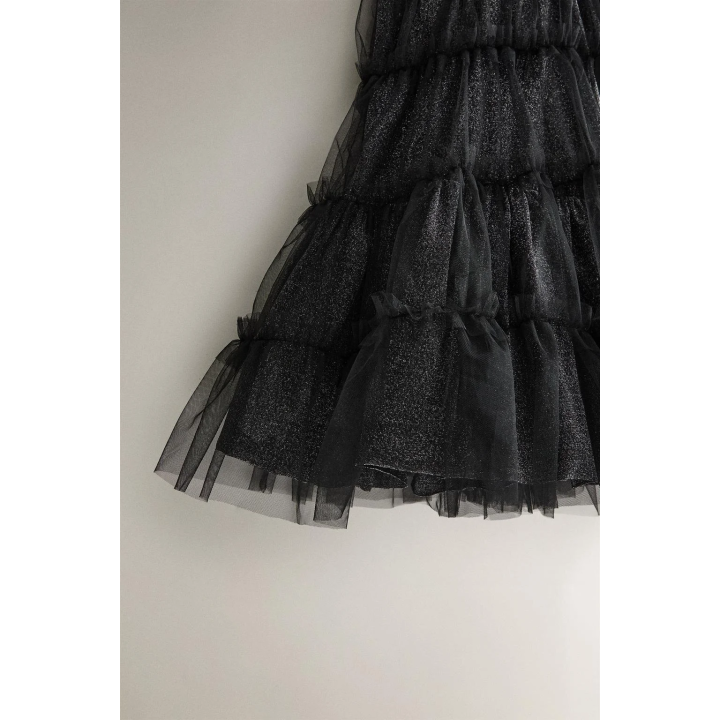 Детское ведьмочное платье к хэллоуину