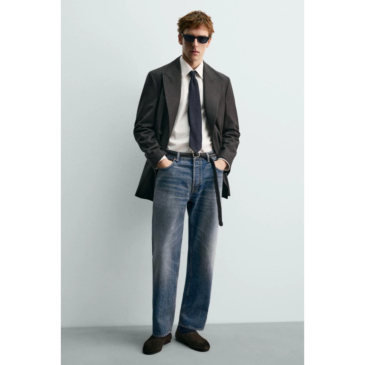 КОЖАНЫЕ ТУФЛИ С ПОДОШВОЙ VIBRAM® AARON LEVINE X ZARA