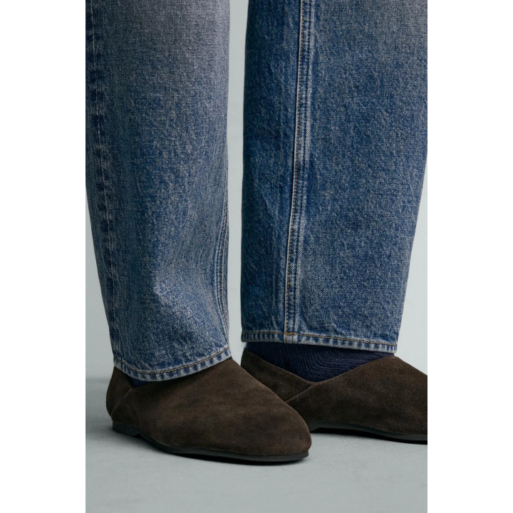 КОЖАНЫЕ ТУФЛИ С ПОДОШВОЙ VIBRAM® AARON LEVINE X ZARA