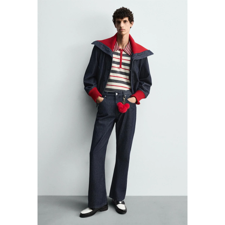 КОЖАНЫЕ ЛОФЕРЫ С ПЛАНКОЙ HARRY LAMBERT FOR ZARA X DISNEY