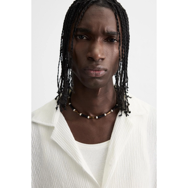 РУБАШКА ИЗ ЖАТОЙ ТКАНИ