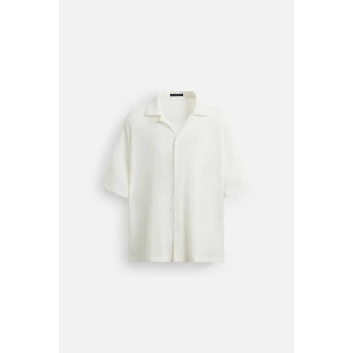 РУБАШКА ИЗ ЖАТОЙ ТКАНИ