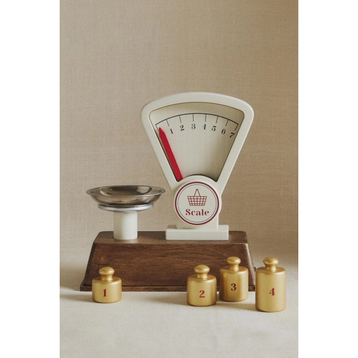 Детские игрушечные весы для супермаркета