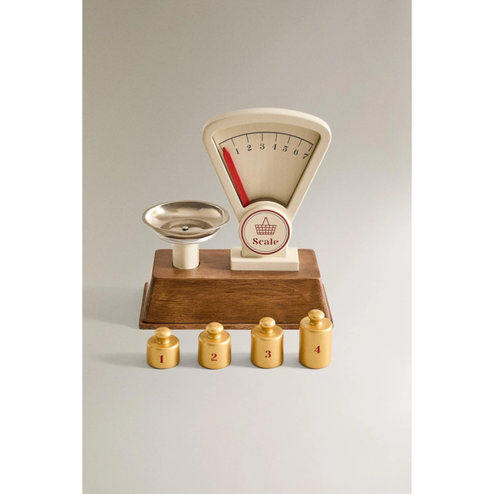 Детские игрушечные весы для супермаркета