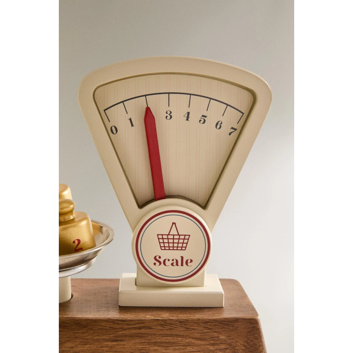 Детские игрушечные весы для супермаркета