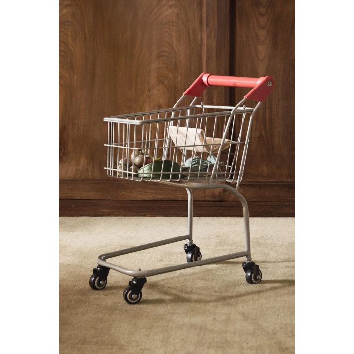 Детская игрушечная супермаркетная тележка