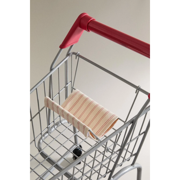 Детская игрушечная супермаркетная тележка