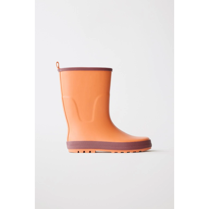 Резиновые сапоги с блоками цветов