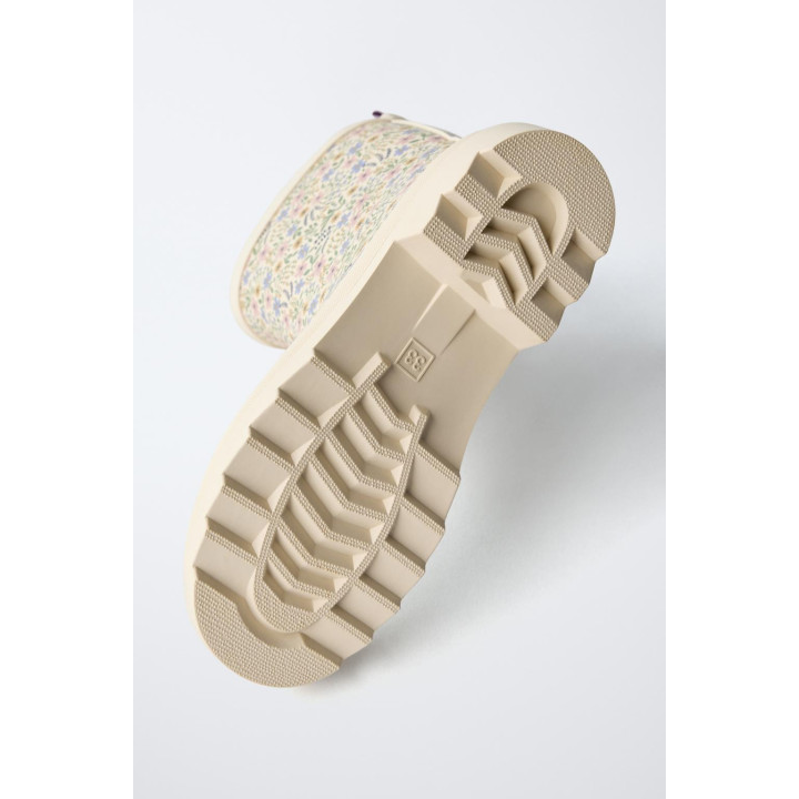 РЕЗИНОВЫЕ САПОГИ С ЦВЕТОЧНЫМ ПРИНТОМ