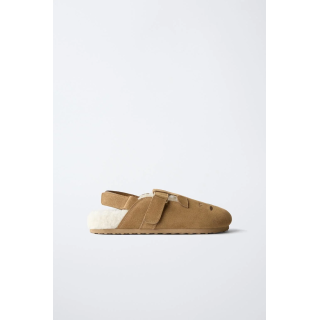 САБО ИЗ КОЖИ С АНИМАЛИСТИЧЕСКИМ ПРИНТОМ