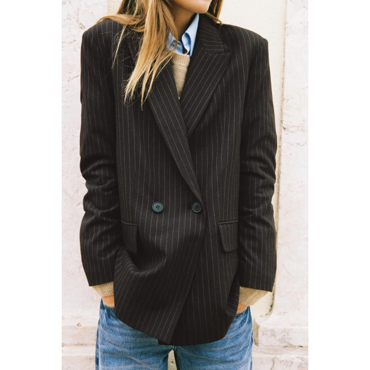 ДВУБОРТНЫЙ БЛЕЙЗЕР ОВЕРСАЙЗ