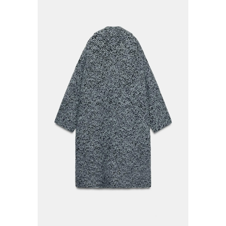 ТРИКОТАЖНОЕ ПАЛЬТО С ШАЛЕВЫМ ВОРОТНИКОМ