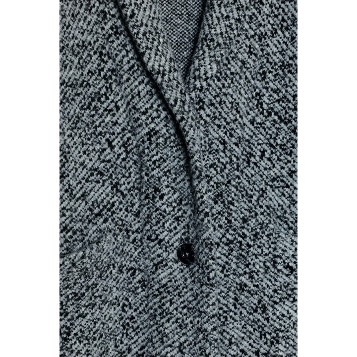 ТРИКОТАЖНОЕ ПАЛЬТО С ШАЛЕВЫМ ВОРОТНИКОМ